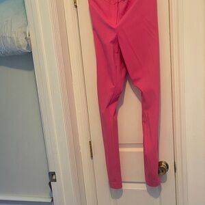 Women's Bright Pink Slim Pants